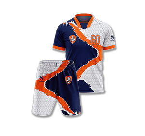 Uniformes de Fútbol Unisex Fabricados en Fábrica, Estampados, Manga Corta, Cuello en V, 100% Poliéster, Anti-UV, Secado Rápido, Ropa Deportiva - Product Image 6