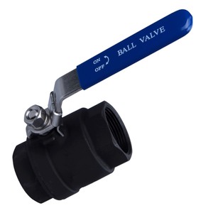 Válvula de bola manual de alta temperatura de 2 piezas con cierre ASTM CF8M A216 WCB compatible con OEM para la industria del petróleo y gas - Product Image 1