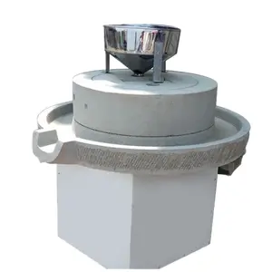 small corn grain cereals flour stone mill with motor
