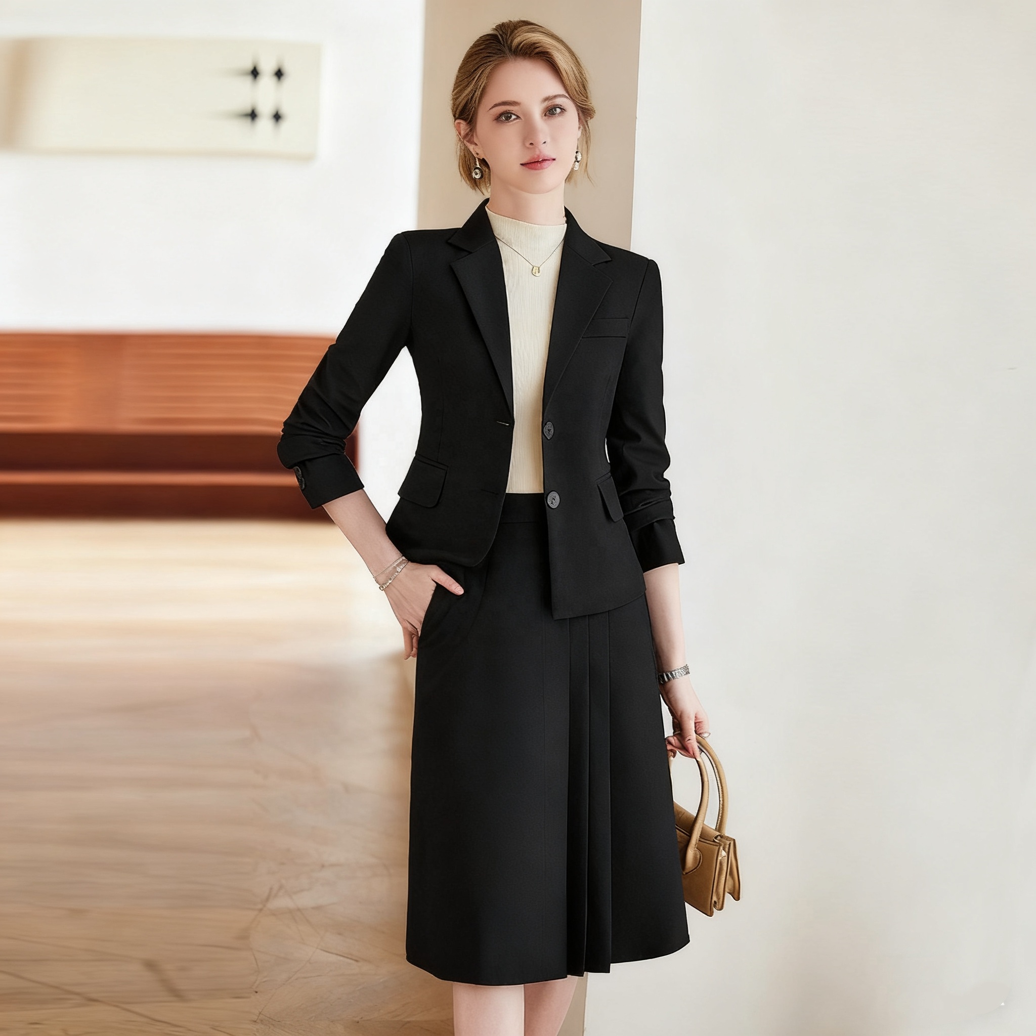 Elegant Formal Office Skirt Suits for Professional Women