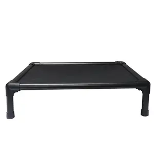 New Designers High Quality Custom Black Aluminium Breathable Bed Dog Pet Bed