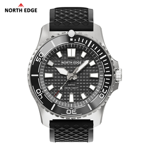 Reloj Inteligente North Edge ABYSS, Resistente al Agua 200m, Esfera Redonda, Deportivo, para Exteriores, con Energía Solar, Estilo Buceo, para Hombre - Product Image 1