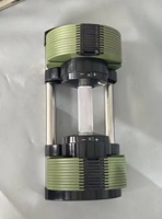 Nouvel ensemble d'haltères réglables en acier de 40,5 kg/90 lb pour la musculation à domicile, entraînement des jambes, fitness complet et personnalisé