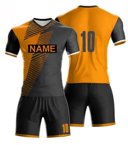 Soccer Uniforms New European Customized Club 2019 Men's OEM Sublimation Printing Custom Services Sportswear Soccer Uniform