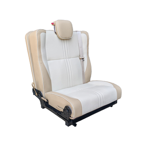 Asientos Plegables Triples Autoliuma de 3 Plazas en Piel Sintética PU Modificados para RV, MPV, Furgoneta, Autocaravana y Modelos Alphard Land Cruiser - Product Image 5