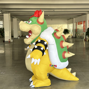 Disfraz Divertido de Mascota Inflable de <span class=keywords><strong>Mario</strong></span> para Adulto Traje Inflable de <span class=keywords><strong>Bowser</strong></span> Koopa Ropa de Cosplay para Fiesta de Animales - Product Image 2