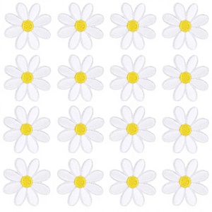 Lovely <b>Bee</b> Butterfly Bird Flower Handmade Chenille Iron-On PVC Embroidered Patches for Children's Clothing and Kid's Hats - Product Image 2