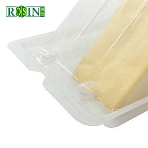 Bản lề vỏ sò bánh sandwich <span class=keywords><strong>container</strong></span> rõ ràng dùng một lần nhựa tái sử dụng tam giác để đi bánh sandwich bao bì hộp nhà sản xuất - Product Image 5