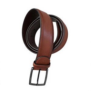 Ceintures en cuir véritable de vache, durables, écologiques, style vintage pour homme, robustes, imperméables, avec boucle à ardillon - Product Image 1