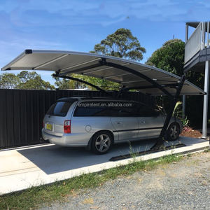 <span class=keywords><strong>Garage</strong></span> de cadre en aluminium imperméable d'auvent de carport moderne Offre Spéciale pour l'installation extérieure en métal de stationnement de voiture - Product Image 4