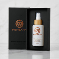 Botol Tetes Minyak Esensial Isi Ulang 50ml 1.7oz dengan Pipet Bambu Alami Botol Kaca Tincture Berlapis Putih Matte