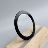 Plaque de protection d'écran en verre plat Corning de précision OEM avec bordure de masquage imprimée en soie pour jauge intelligente et indicateur de capteur