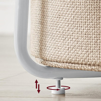 Table basse ovale en fer contemporaine, mobile et empilable, couleur macaron, table d'appoint pour canapé, ordinateur portable, salon, meubles de maison