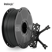 Filamento PLA-CF15 Inslogic de 1.75mm y 1kg, Filamento PLA de Fibra de Carbono de Alta Calidad para Impresora 3D con Excelente Resistencia a la Flexión