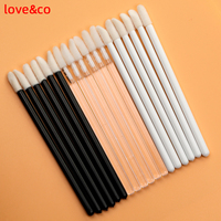 Applicateur de rouge à lèvres jetable, Tube de maquillage résistant, meilleur accessoire pour étiquette privée, brillant à lèvres, 100 pièces