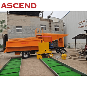 เครื่องจักรทำเหมืองทองคำ ความจุ <span class=keywords><strong>100</strong></span> 150 200 ตันต่อชั่วโมง โรงล้างทองแบบทรอมเมิล สำหรับการกู้คืนทองคำจากแร่ทรายในโซมาเลียและเบนิน - Product Image 2