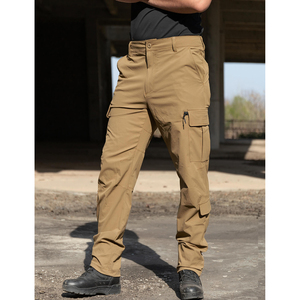 <span class=keywords><strong>Pantaloni</strong></span> Cargo Tattici da <span class=keywords><strong>Uomo</strong></span>, Casual <span class=keywords><strong>con</strong></span> Tasche Multiple, Taglie Grandi, Resistenti e Antistrappo per Lavoro all'Aperto - Product Image 3