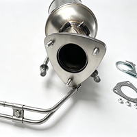 Katalysator für DPF-Partikelfilter mit Montage-Kit für Citroen Peugeot 2.2 HDi 110 / 130 / 150 PS