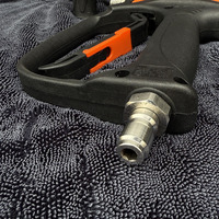 Pistolet de lavage de voiture EPI EPI-007 3/8 intégré avec rotation et verrouillage automatique, lance courte 4500psi 12GPM, déclencheur pour nettoyeur haute pression