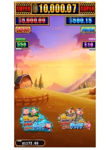 Huff N Even More Puff 2 en 1, Juego de Habilidad con Ruedas, Pantalla Vertical al 85% (MOQ 1 Unidad), Precio de Fábrica para Máquina de Entretenimiento - Product Image 1