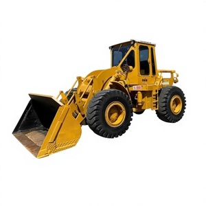 รถตักล้อยาง CAT 950C มือสอง สีเหลือง เครื่องยนต์ดีเซล บุ้งกี๋ขนาด 3.2 ลูกบาศก์เมตร - Product Image 1