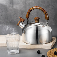 Ensemble de 12 ustensiles de cuisine en acier inoxydable triple couche antiadhésif avec bouilloire amovible, casseroles et poêles