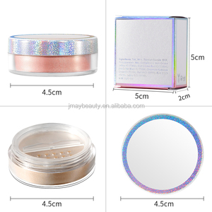 Private Label Cosmetici Texture Morbida Illuminare Skintone di Alta Qualità Allentato Highlighter di Trucco In Polvere - Product Image 3