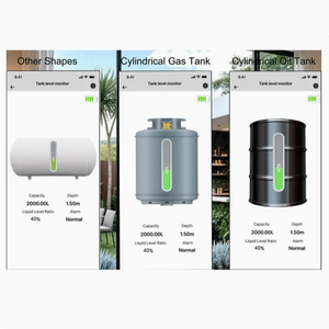 Hete Aanbieding LPG2412-ESP Magnetische Bodemgemonteerde Ultrasone Transducer Contactloze WiFi LPG Olie Brandstoftanks Gasfles Niveaumeter - Product Image 5