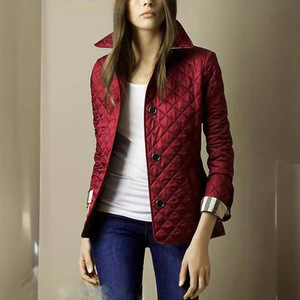 <span class=keywords><strong>Veste</strong></span> d'hiver <span class=keywords><strong>matelassée</strong></span> coupe ajustée pour femmes de haute qualité <span class=keywords><strong>grande</strong></span> <span class=keywords><strong>taille</strong></span> coupe-vent couleur unie bouton coton remplissage-pour printemps Streetwear - Product Image 4