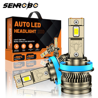 Ampoule de phare LED pour voiture 140W haute puissance Canbus Plug and Play 6000K 40000LM 12V certifiée CE H1/H4/H7/H11/9005/9006/9012