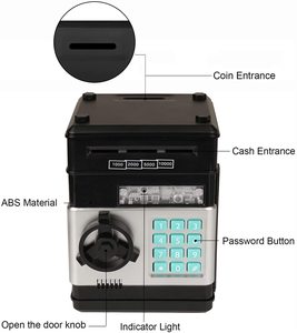 Tirelire électronique sécurisée avec mot de passe et serrure à code pour enfants - Product Image 4