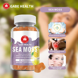 Gomitas de Calcio con Extracto de Musgo Marino Natural ODM, Favorecen la Salud de los Dientes y el Esqueleto, Refuerzan el Sistema Inmunitario, Halal, Etiqueta Privada Opcional - Product Image 1