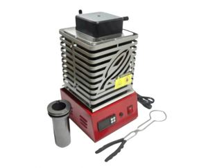 Horno de arco de malla dorada pequeño para fundir cobre, hierro y joyería con componente de motor, 220V/110V, 1 año de garantía - Product Image 1
