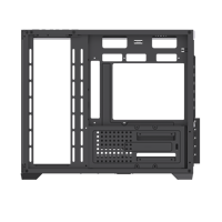Boîtier PC de style 2026, boîtier d'ordinateur de jeu avec panneau latéral en verre transparent, boîtier de bureau Micro MATX ITX, tour moyenne, châssis de PC gamer