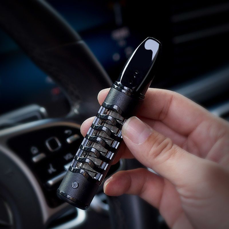 Автомобильная USB-зарядка, беззольная сигаретная Зажигалка для ленивых людей с функцией бездымного выброса без пепла