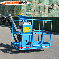 Rotation à 360 degrés 250kg Capacité Hauteur de 19m 2024 Nouvelle marque Jueli Diesel Carburant Plate-forme de travail aérien Bras droit