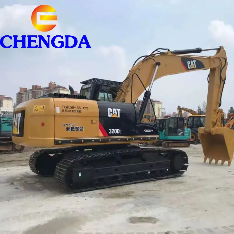 Second Hand Construction Equipment 320D Crawler Excavator