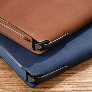 Journal personnalisé en cuir d'écorce <span class=keywords><strong>de</strong></span> chèvre PU promotionnel en vrac bon marché <span class=keywords><strong>de</strong></span> qualité supérieure cahier A5 personnalisé - Product Image 5