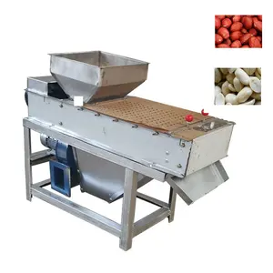 Hot Sale Groundnut Red Skin Peeling Machine Groundnut Peeler Peanut Red Peeling Machine with High Peeling Rate Grain Equipment