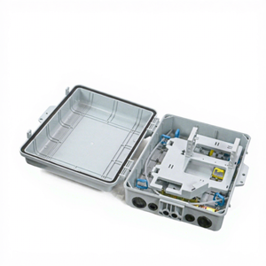 Boîtier de distribution de fibre optique mural 1x16 de qualité télécom, étanche et anti-poussière, avec joint de raccordement FTTH pour couloir - Product Image 2