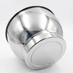 Tazón para Mezclar de Acero Inoxidable 304 de Grado Alimenticio, Ecológico, de 4.5QT, con Acabado de Superficie Personalizado, Apto para Lavavajillas, Libre de Plomo - Product Image 2