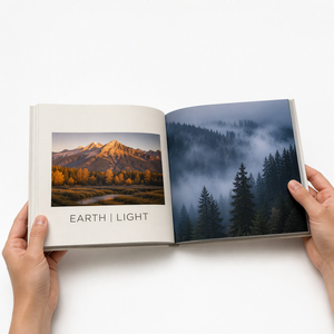 Libro <span class=keywords><strong>da</strong></span> Tavolo Personalizzato con Copertina Rigida Quadrata, Carta Artistica Opaca, Stampa a Colori, Design Minimalista per Viaggi e <span class=keywords><strong>Paesaggi</strong></span> - Product Image 5