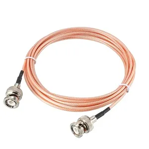 带电缆RG316的低损耗BNC公到BNC公同轴连接器