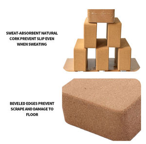 Grand bloc de liège de 4 pouces, brique biodégradable de qualité supérieure, écologique, logo personnalisé, taille et emballage disponibles - Product Image 4