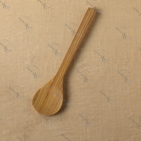 Ensemble de cuillères en bambou écologiques et durables OEM/ODM, capacité 10 ml, design personnalisé pour cadeaux, ustensiles de cuisine du Vietnam