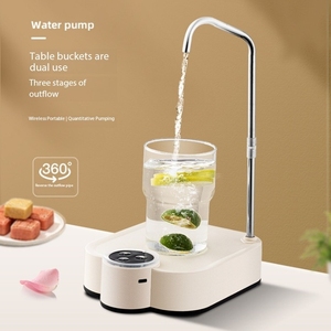 Pompe à Eau Électrique Intelligente <span class=keywords><strong>Rechargeable</strong></span>, Distributeur Automatique d'Eau pour Bouteille de Gallon, Pompe à Eau Portable pour Maison et Bureau - Product Image 1