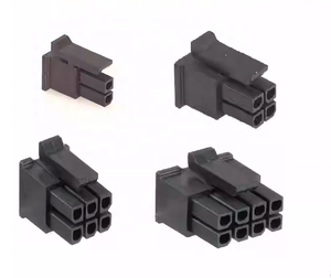 8-pin nữ đôi cáp liên kết Hội Đồng Quản trị vỏ màu đen xe kết nối 430250800 - Product Image 6