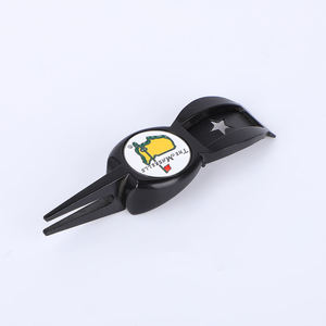 Outil de réparation de divots de golf en métal de qualité supérieure, faible MOQ, personnalisable, avec ouvre-bouteille - Product Image 4