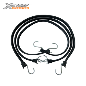 Cordon <span class=keywords><strong>élastique</strong></span> en caoutchouc EPDM robuste de longueur personnalisée avec crochets métalliques sertis - Product Image 2