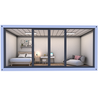 Contenitore marittimo personalizzato commerciale 20ft 40ft food bar cafe Shipping Sea Container coffee shop store